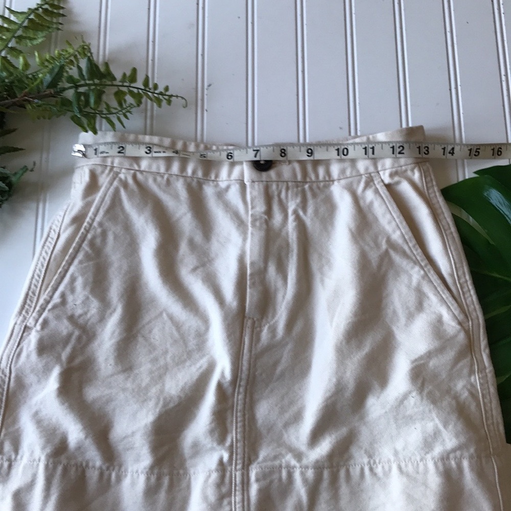 Everlane cream skirt - Picture 5 of 10